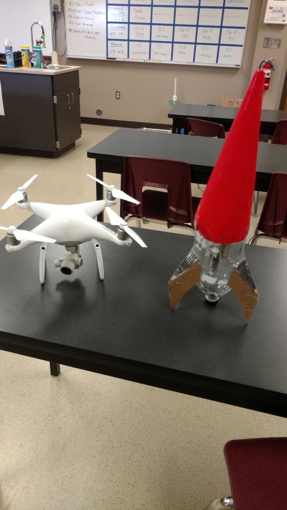 Principles of Tech H2O powered bottle rockets.