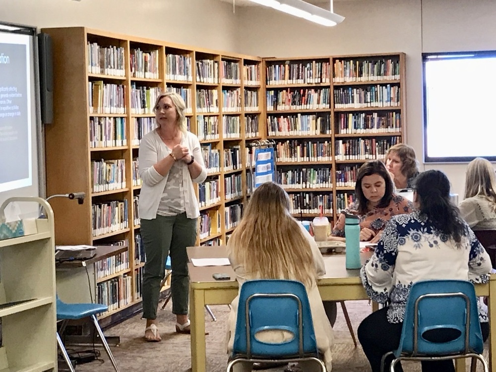 Tara Hanson speaking on Autism Spectrum Disorder. | Minnewaukan